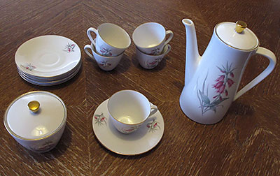 Vintage kaffeservis från Seltmann Weiden K Bavaria